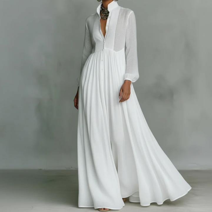 Xalina - Flowing Silk Dress