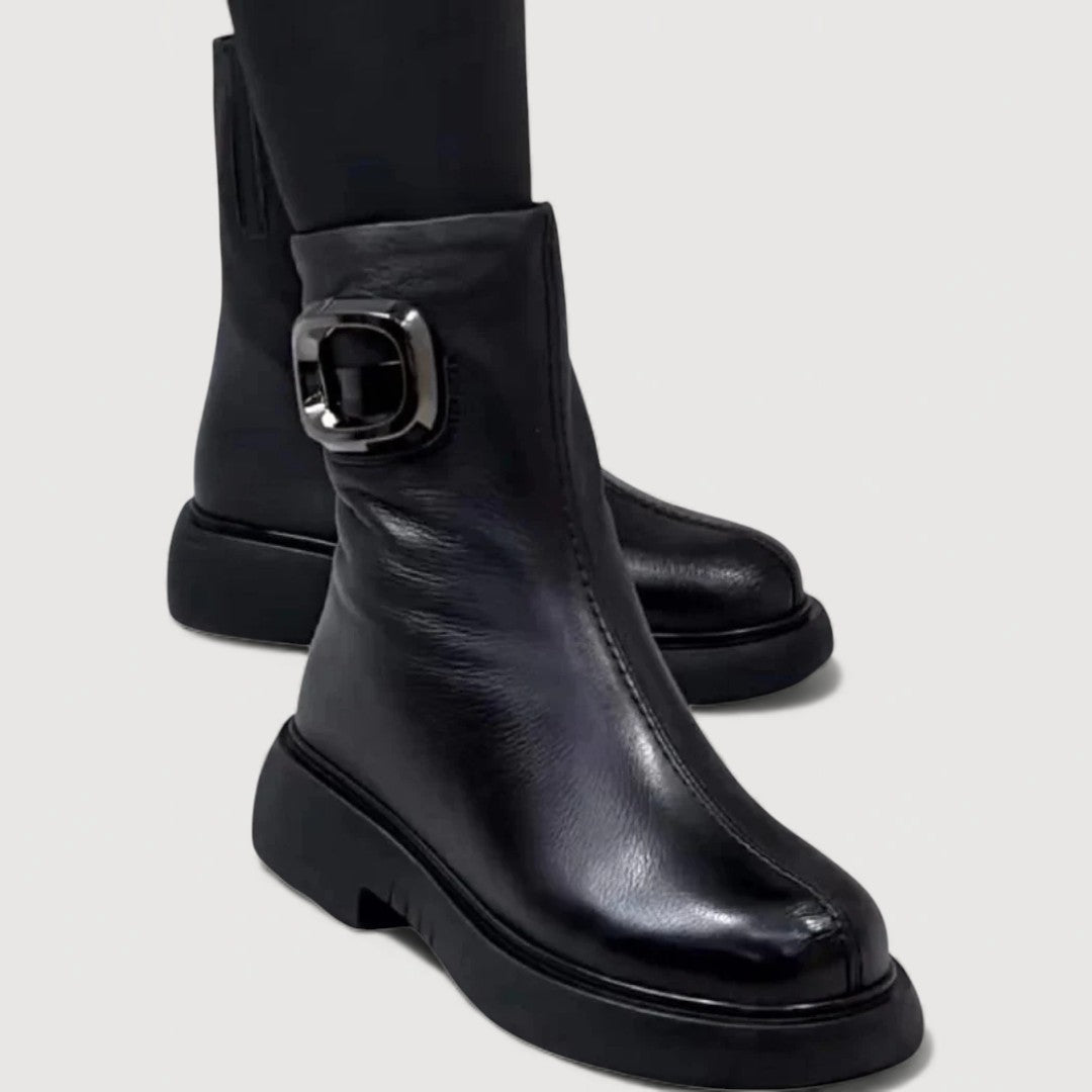 Josie - Elegant Glossy Boots
