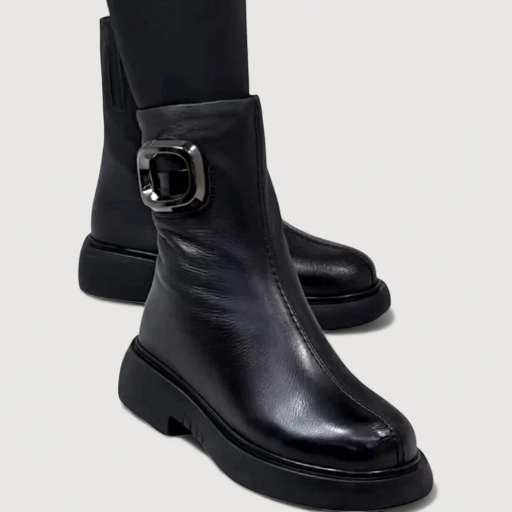 Josie - Elegant Glossy Boots