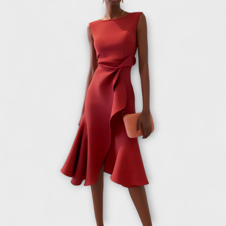Vera - Elegant Midi Dress