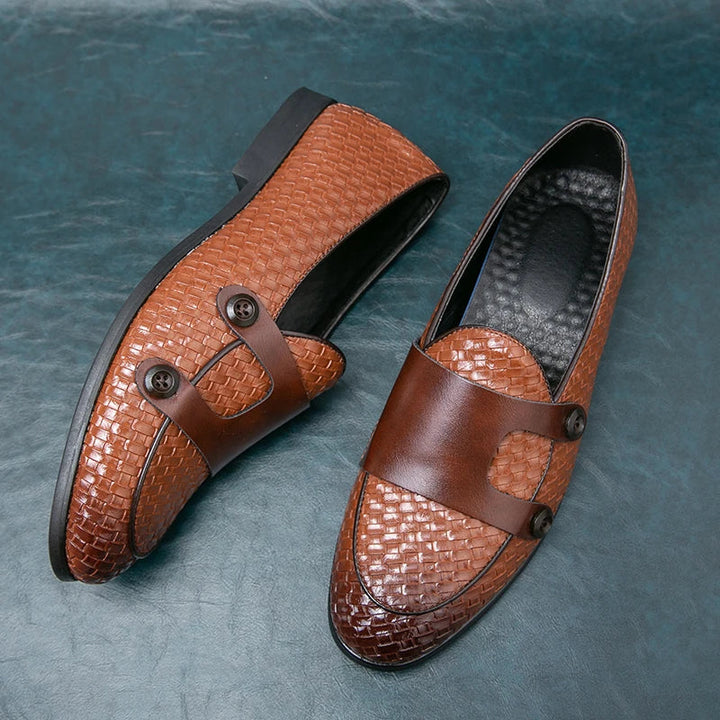 Anson - Polished Woven Loafer
