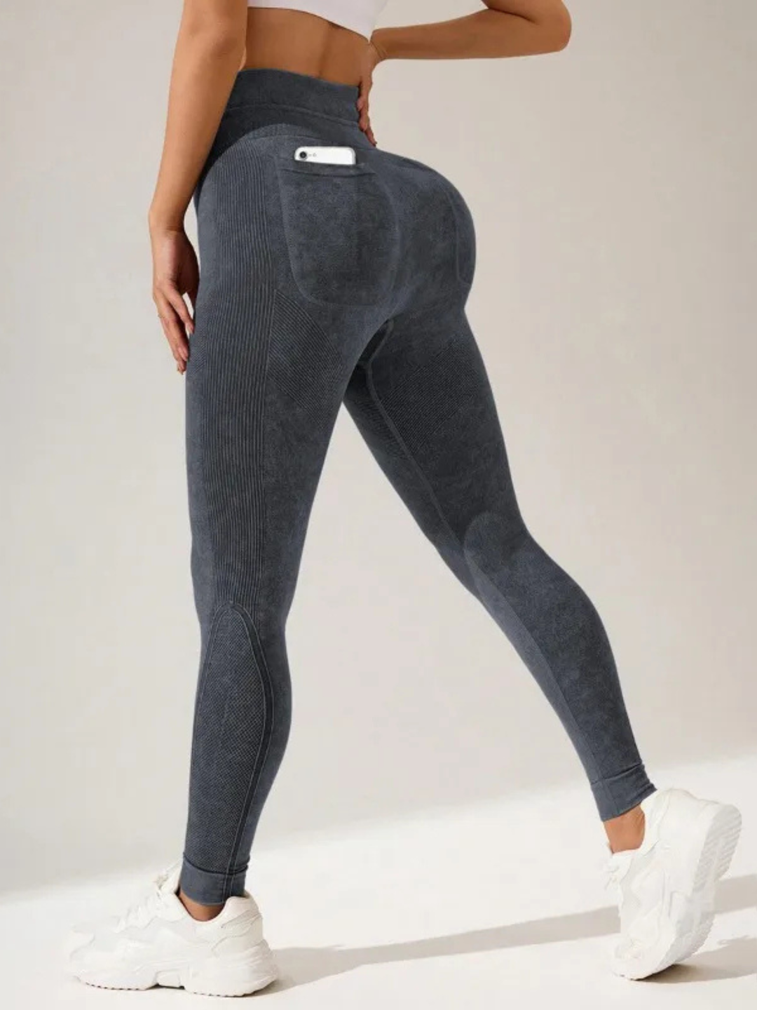 Rhea - Sculpted Denim Leggings