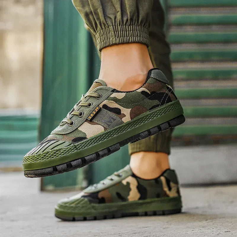 Fletcher - Sturdy Camo Sneakers