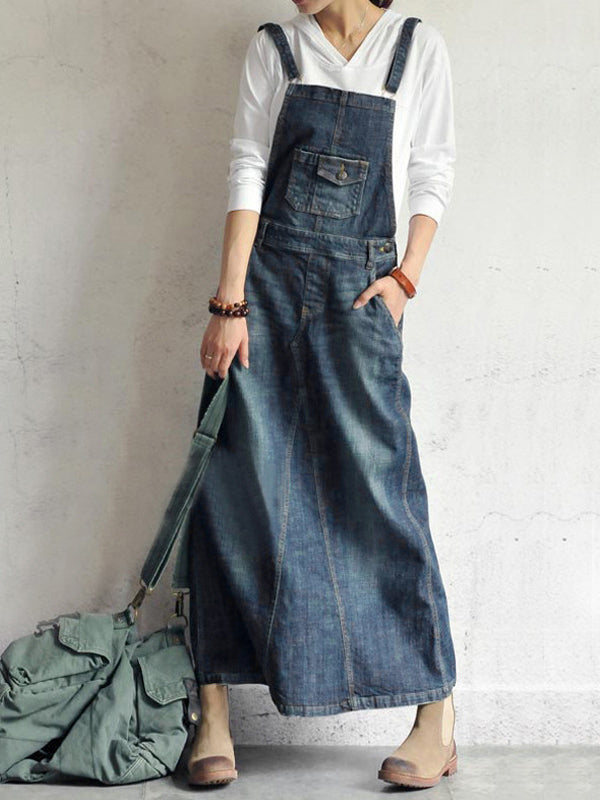 Raven - Relaxed Denim Jumpsuit