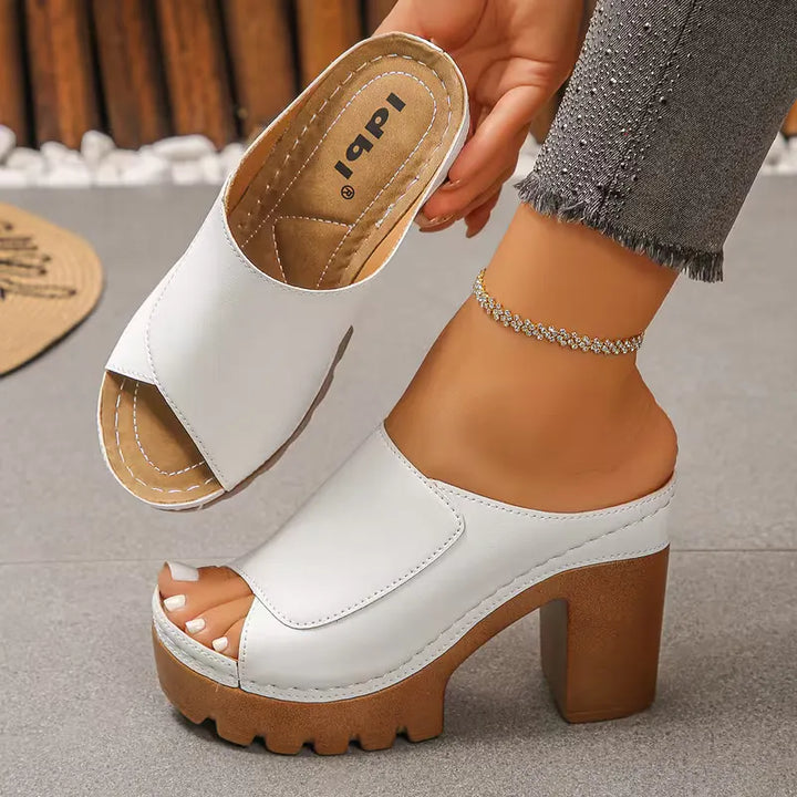 Kayla - Chic Block Heeled Sandal