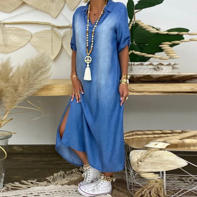 Ruby - Effortless Denim Dress
