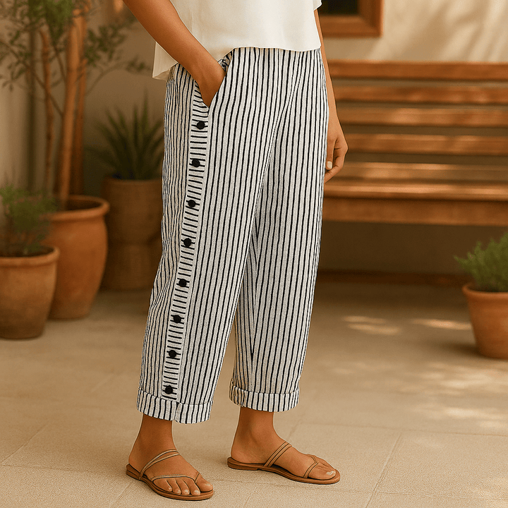 Kelly - Elegant Linen Pants