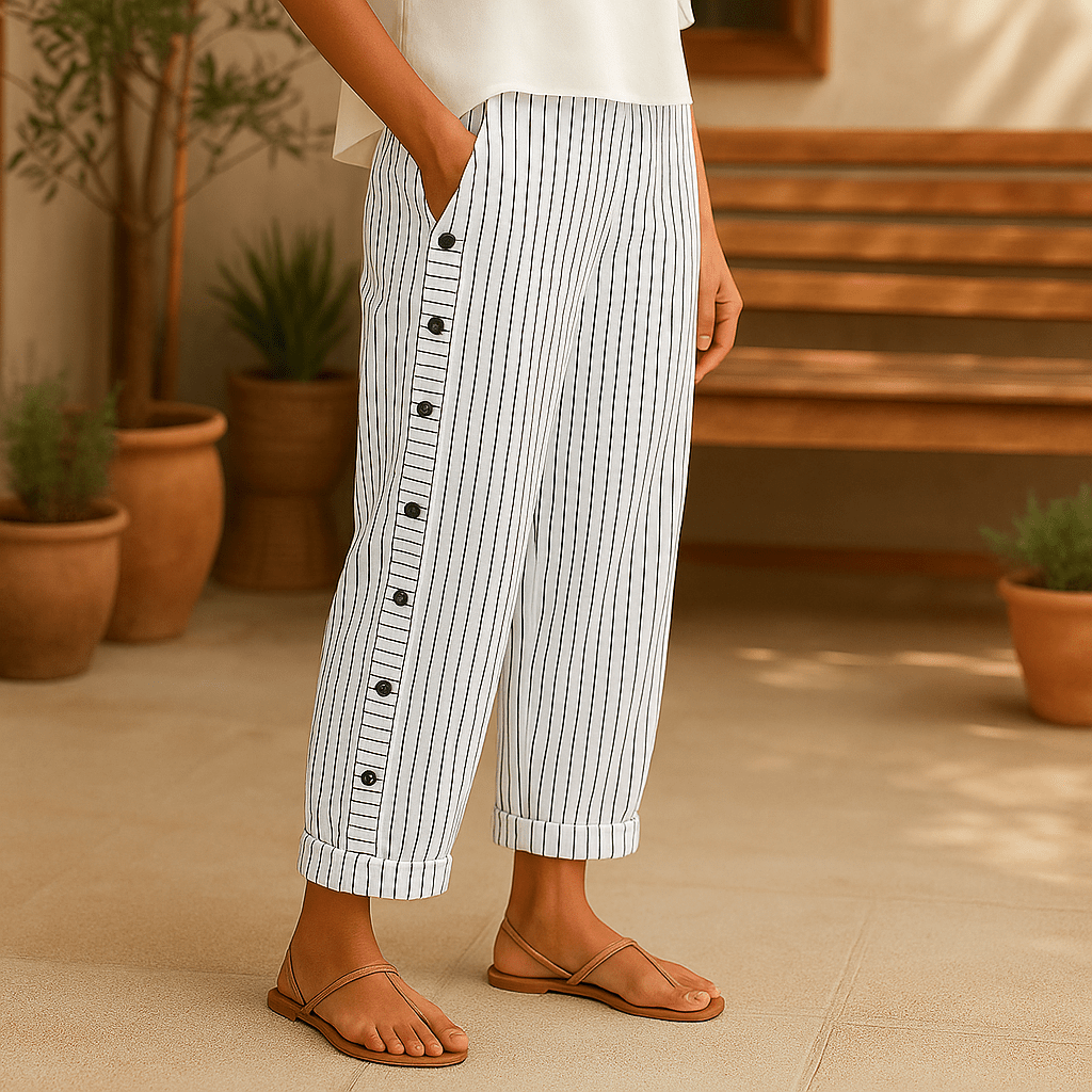 Kelly - Elegant Linen Pants