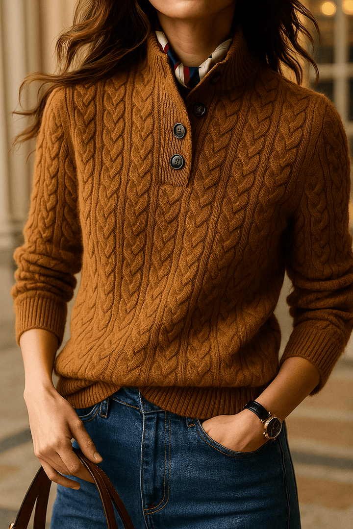 Elliana - Cozy Cable-Knit Sweater
