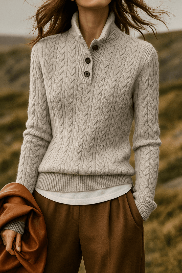 Elliana - Cozy Cable-Knit Sweater