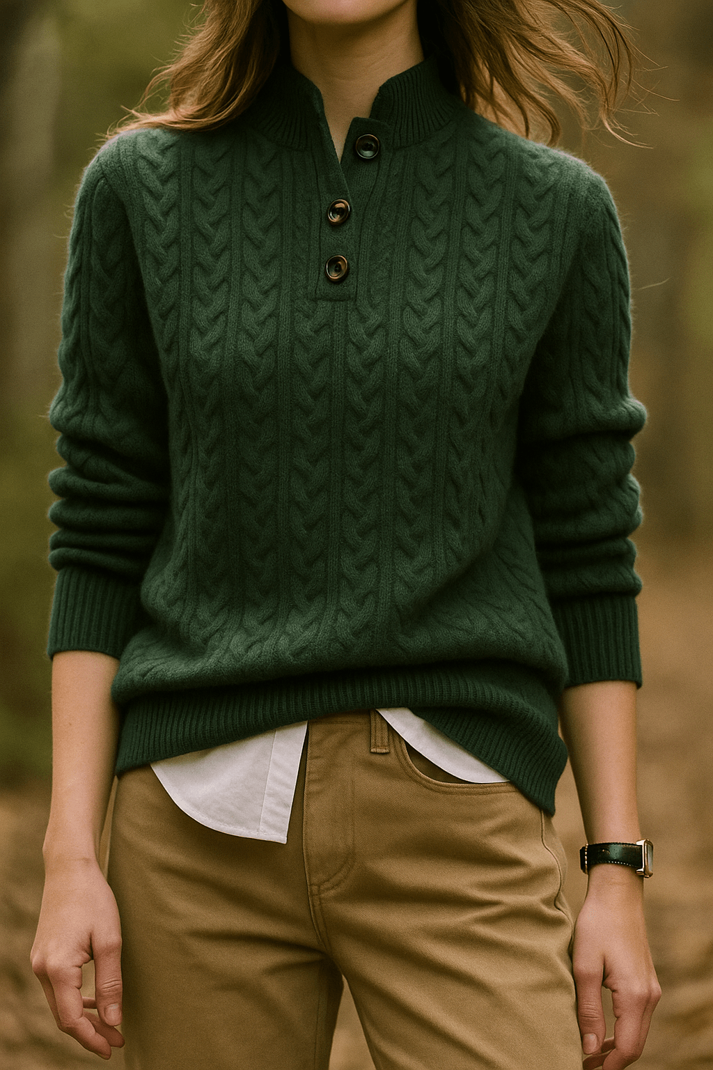 Elliana - Cozy Cable-Knit Sweater