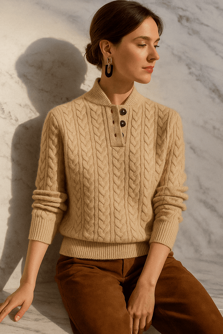 Elliana - Cozy Cable-Knit Sweater