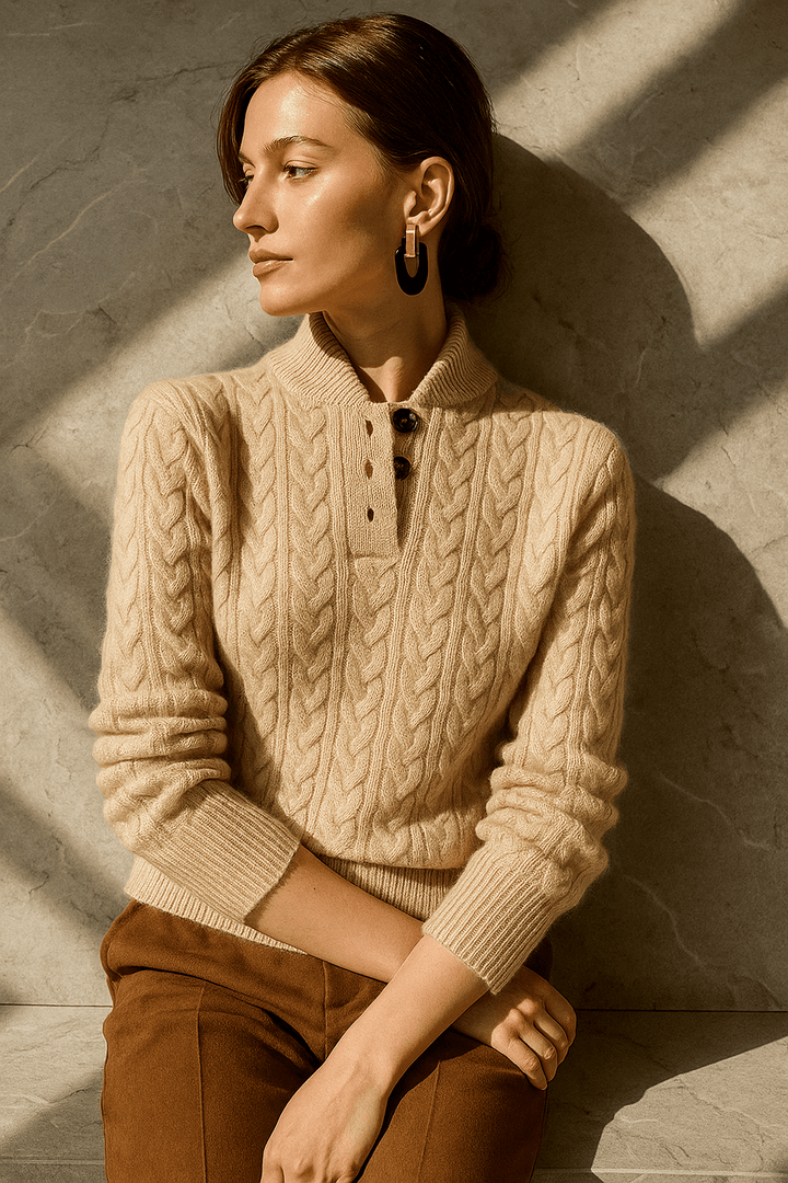 Elliana - Cozy Cable-Knit Sweater