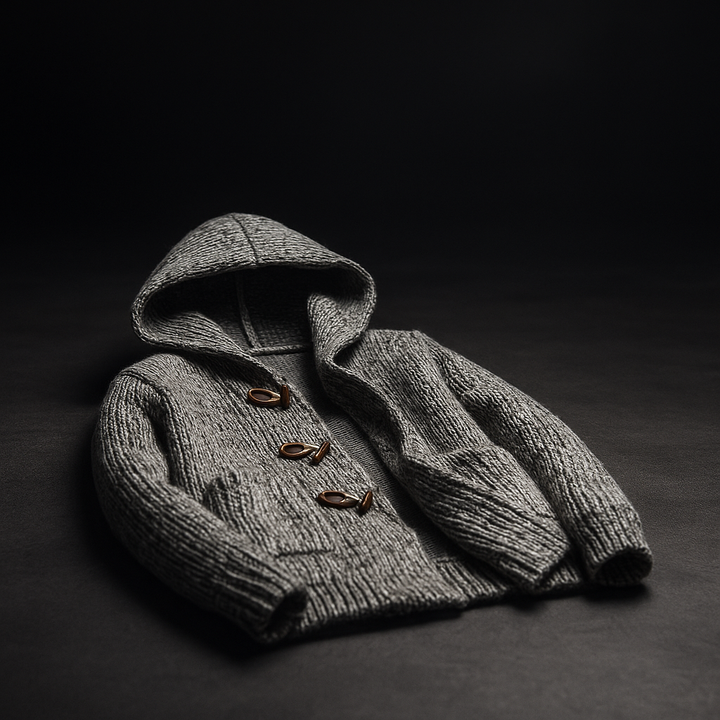 Derek - Cozy Knit Hoodie