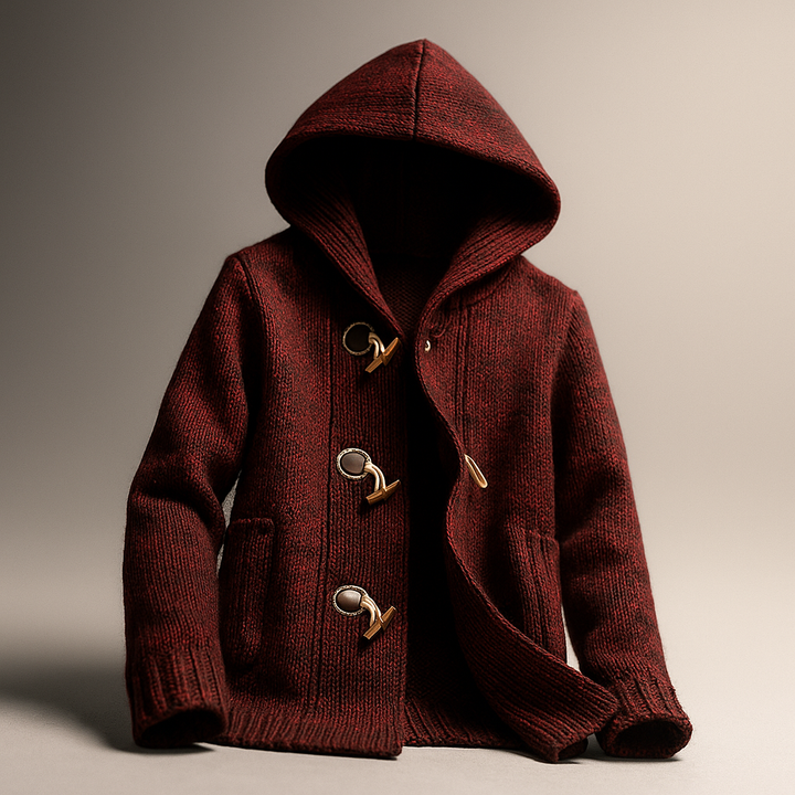 Derek - Cozy Knit Hoodie