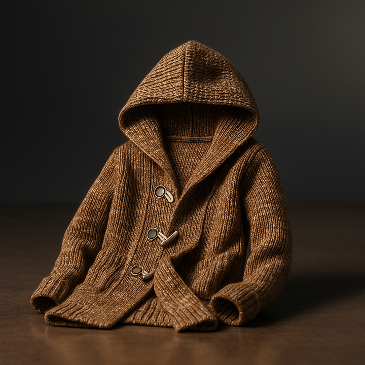 Derek - Cozy Knit Hoodie
