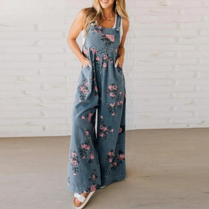Octavia - Relaxed Cotton Jumpsuit