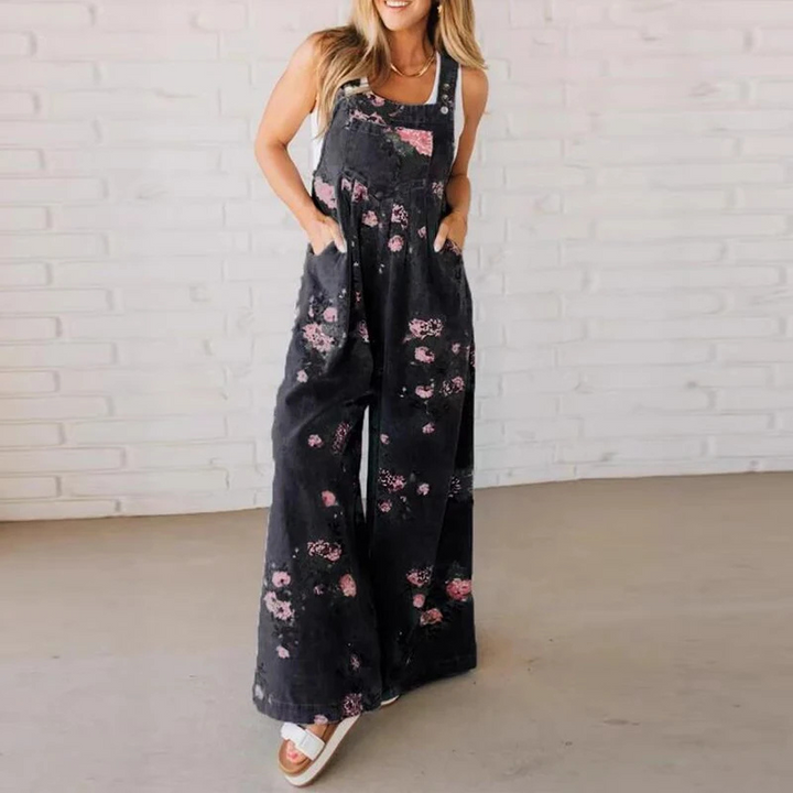 Octavia - Relaxed Cotton Jumpsuit