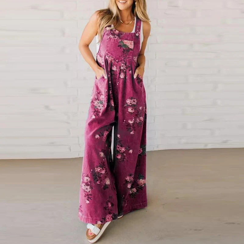 Octavia - Relaxed Cotton Jumpsuit