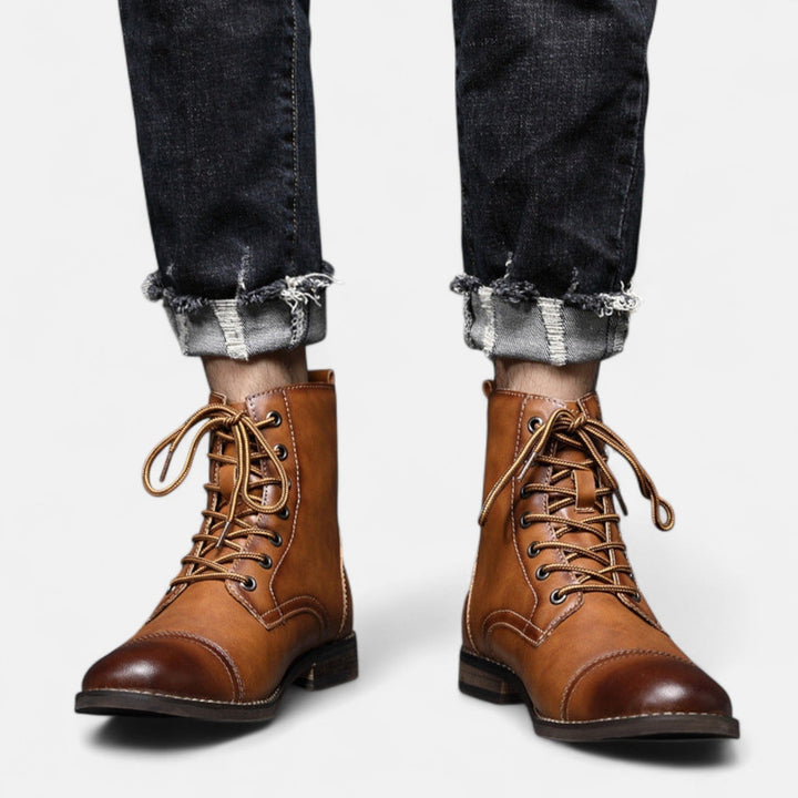 Alaric - Luxe Leather Boots