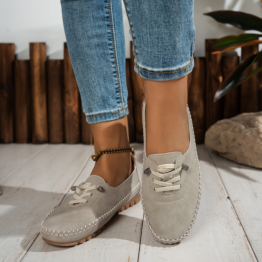 Bonnie - Soft Suede Moccasins