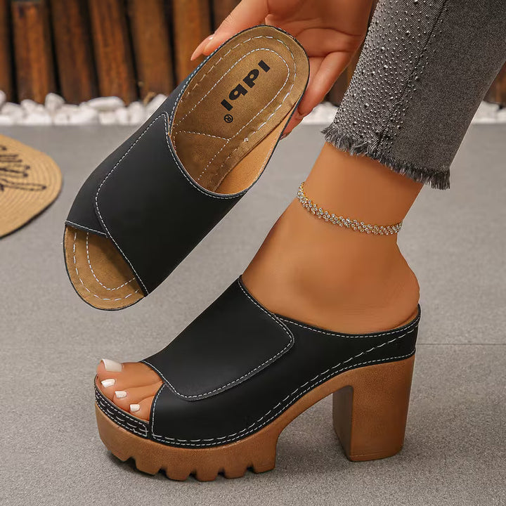 Kayla - Chic Block Heeled Sandal