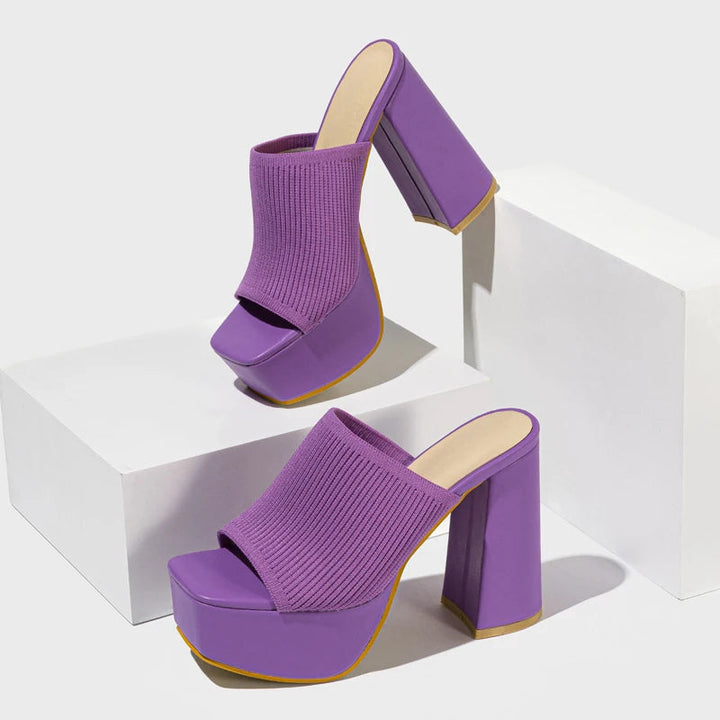 Dana - Chic Knit Sandals