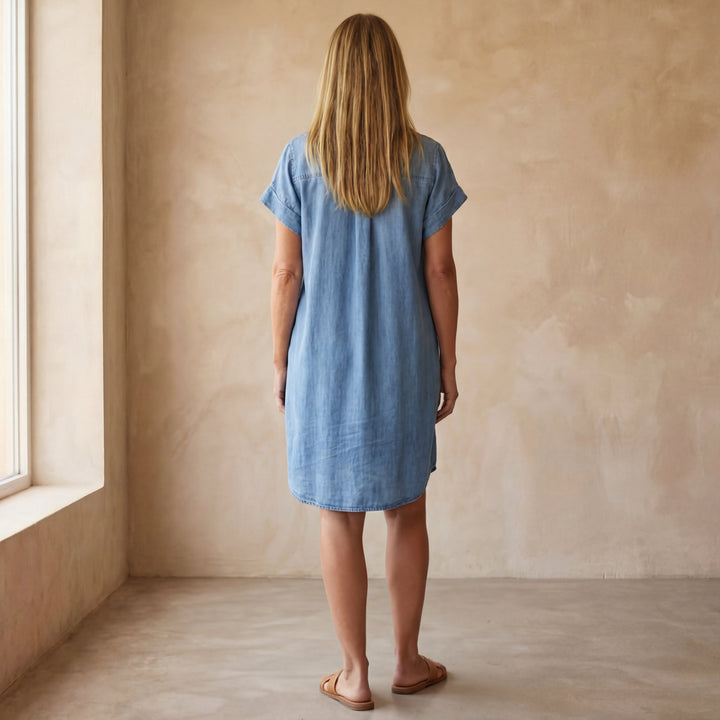 Naomi - Cozy Denim Dress