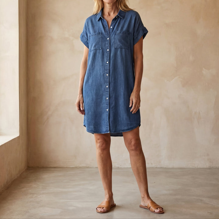 Naomi - Cozy Denim Dress