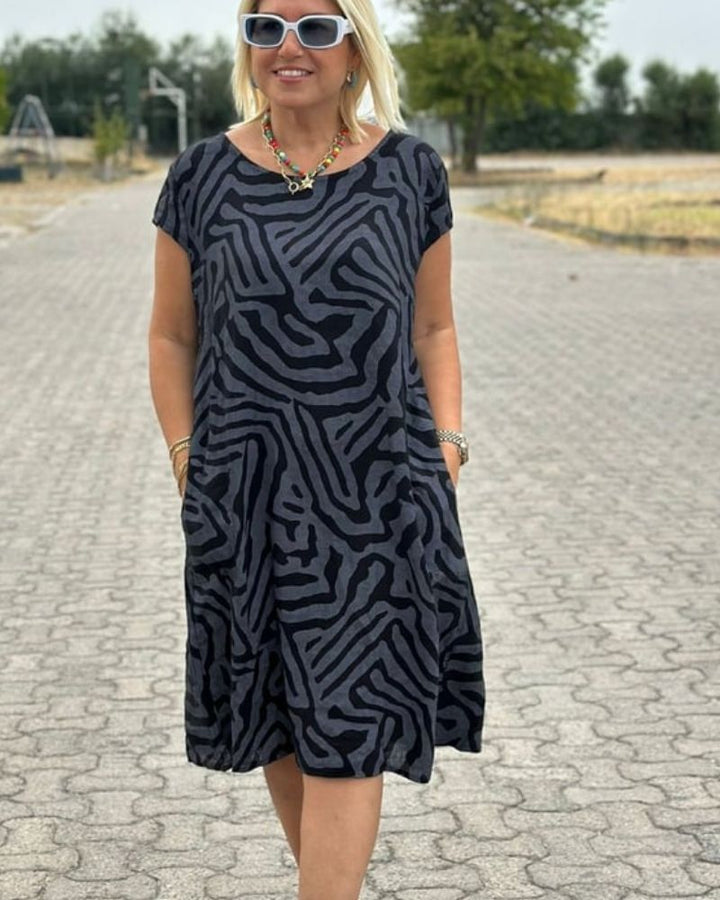 Frida - Soft Printed Dress