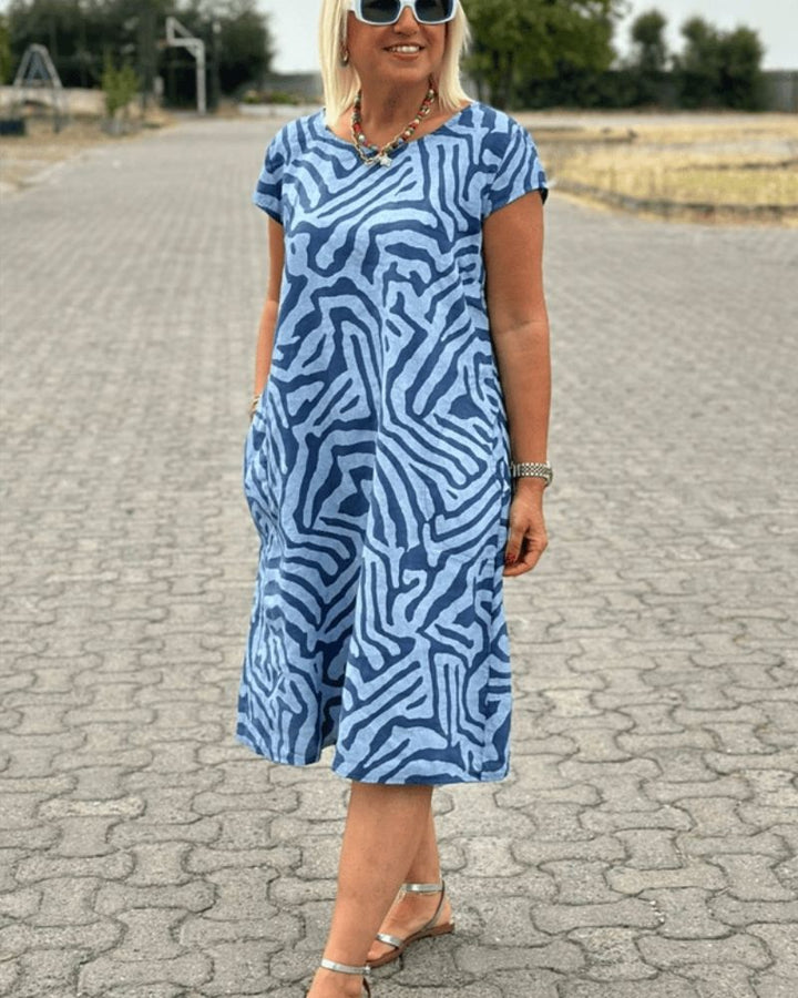 Frida - Soft Printed Dress