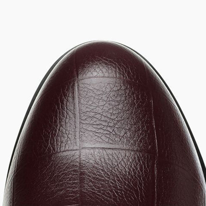Zoe - Sleek Leather Boots