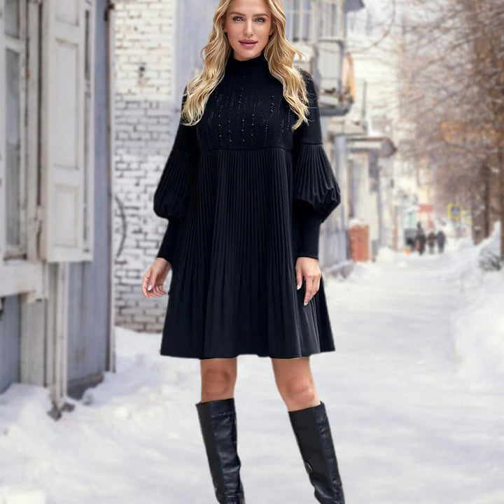 Ivy - Elegant Pleated Dress