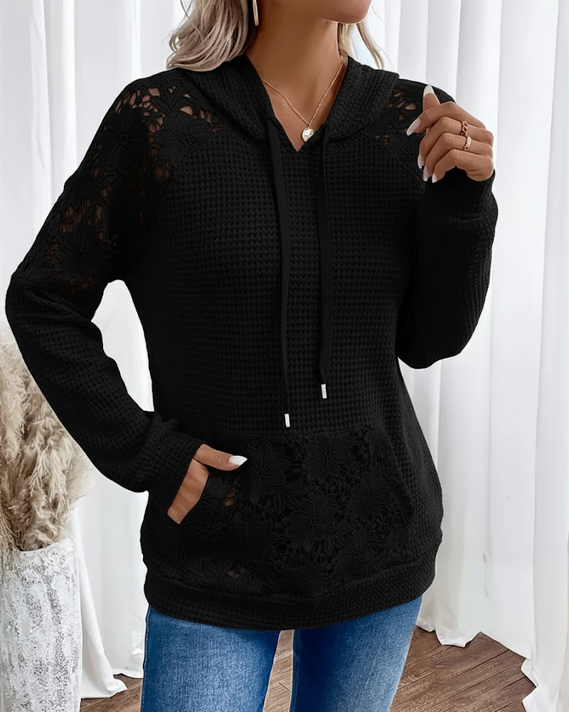 Xiomara - Cozy Lace Hoodie