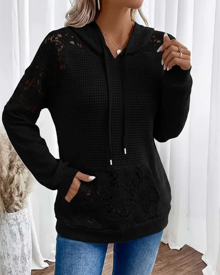 Xiomara - Cozy Lace Hoodie