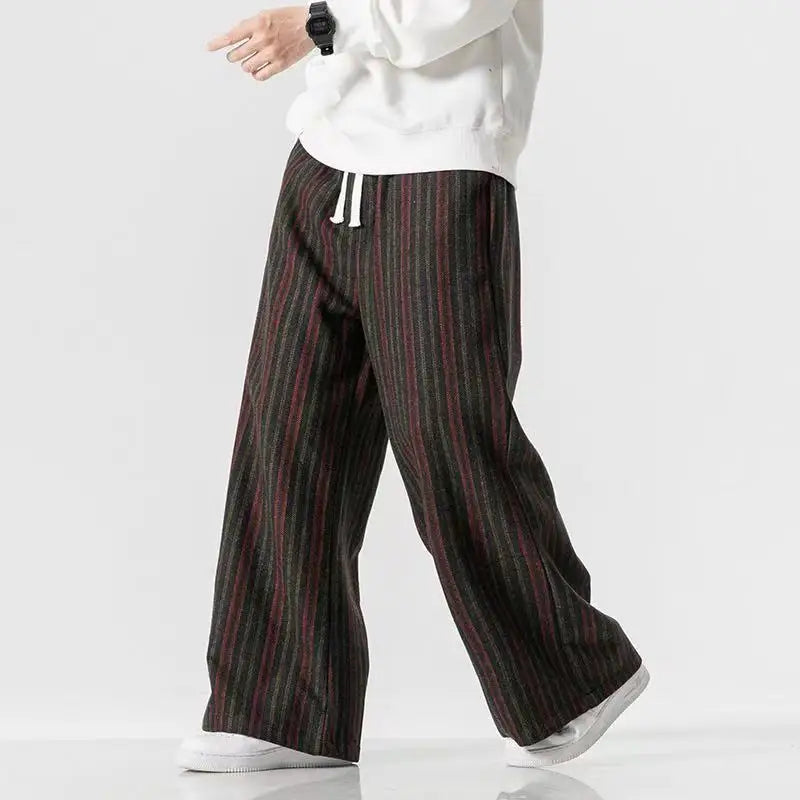 Gareth - Soft Stripe Pants