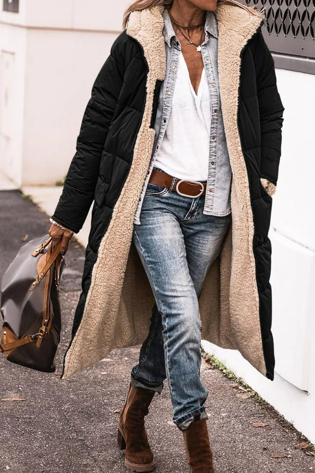 Lydia - Cozy Reversible Jacket