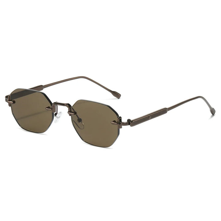 Yuri - Elegant Rimless Sunglasses