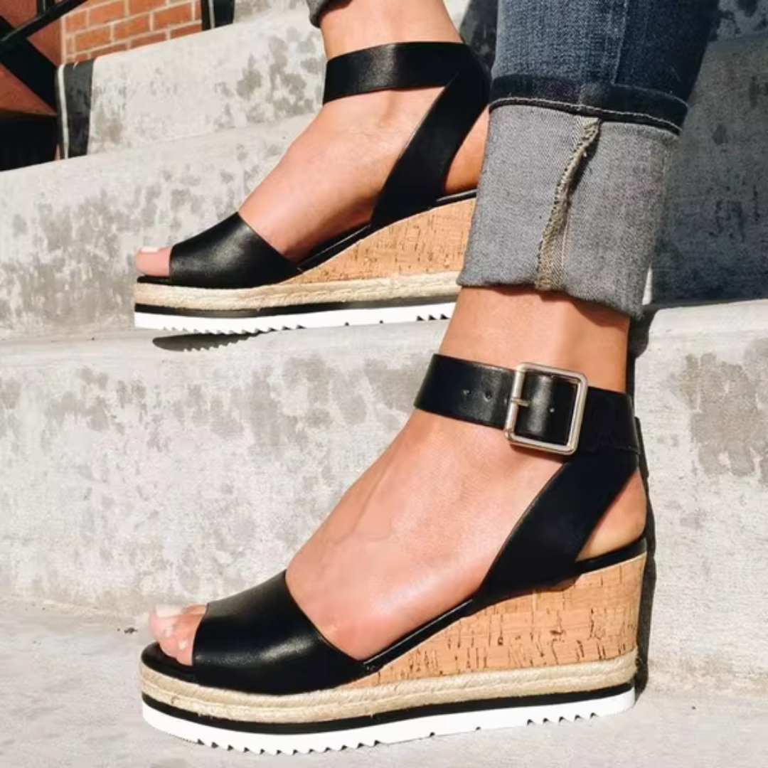 Isadora - Cozy Wedge Sandal