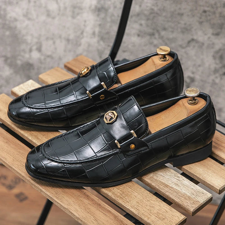 Tristan - Sleek Glossy Loafer