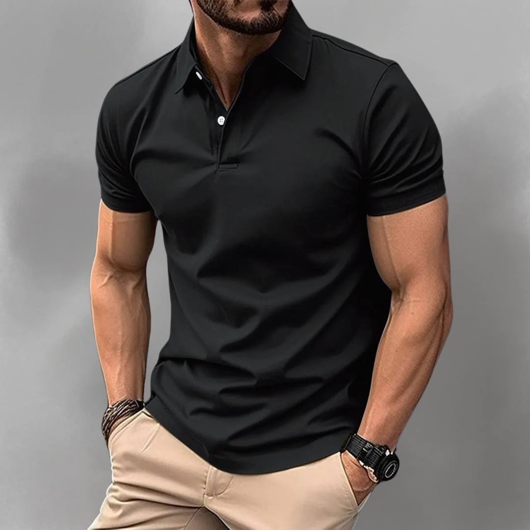 Evan - Sleek Cotton Polo