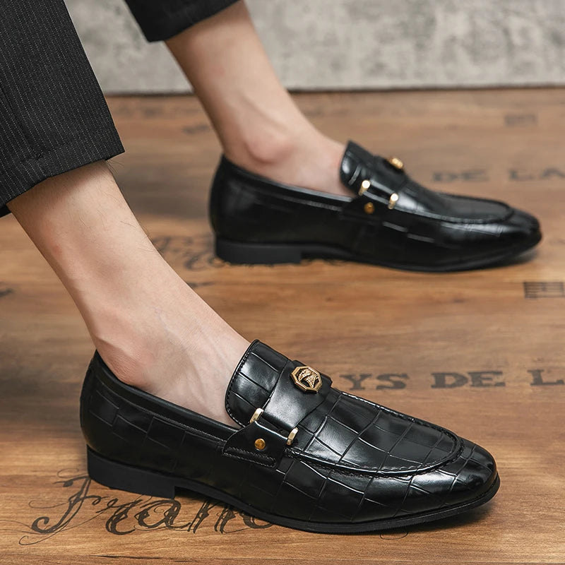 Tristan - Sleek Glossy Loafer