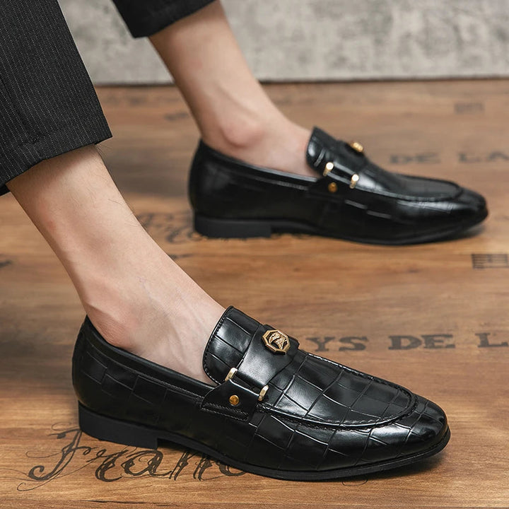 Tristan - Sleek Glossy Loafer