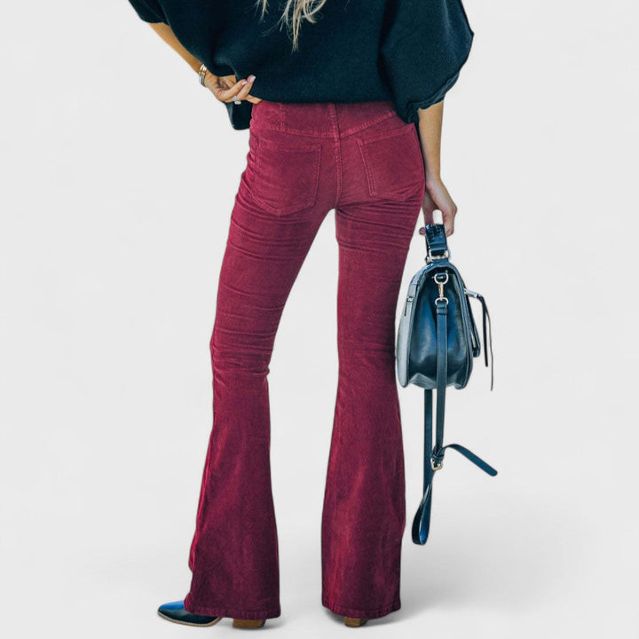 Ramona - Smooth Flared Pants