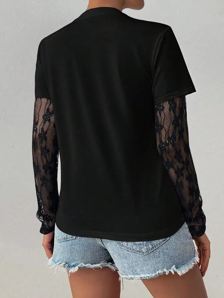 Tilda - Elegant Lace Blouse