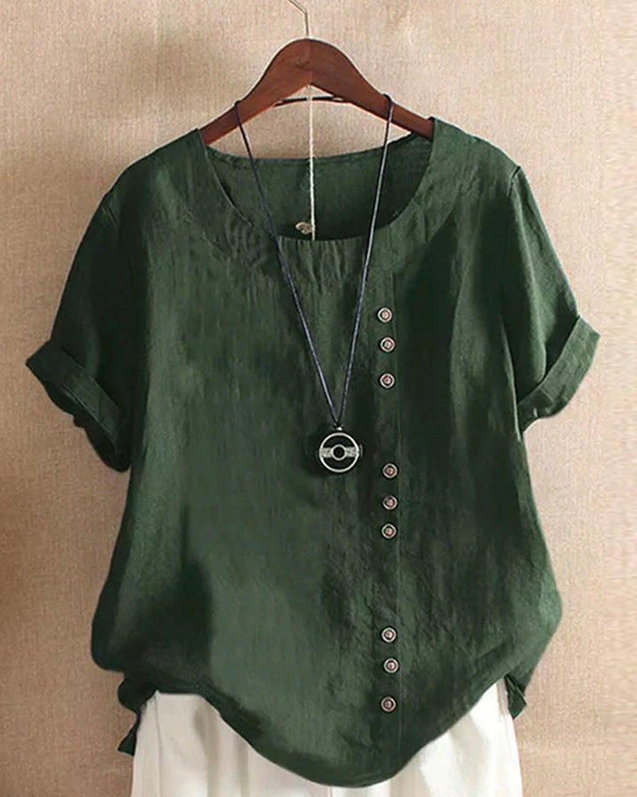 Faye - Airy Cotton Blouse