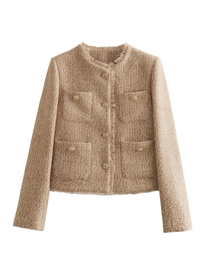 Madeline - Textured Chic Jacket