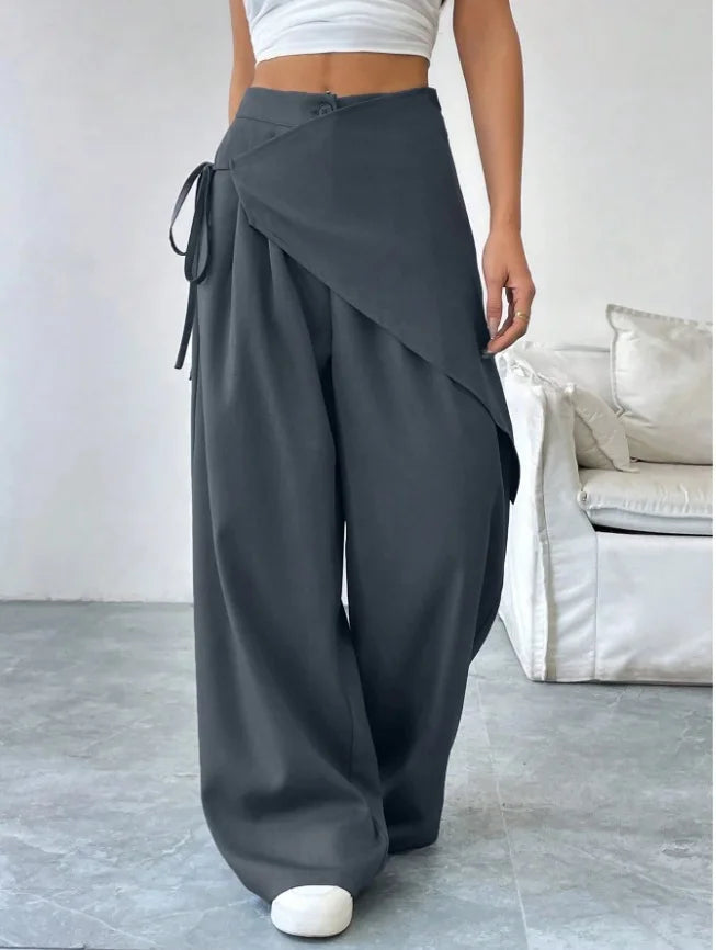 Maya - Fluid Wrap Pants