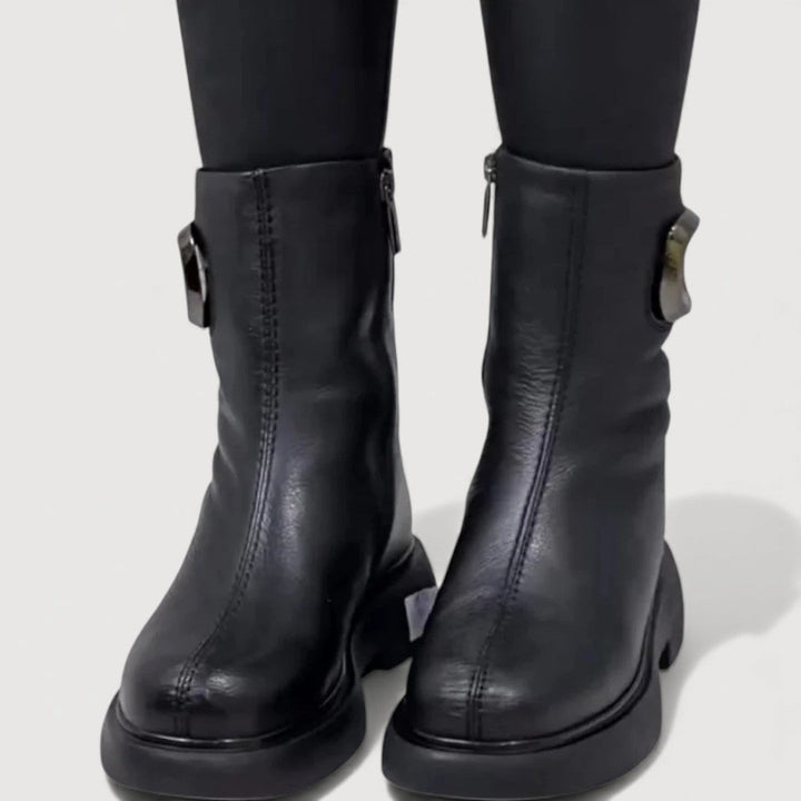 Josie - Elegant Glossy Boots