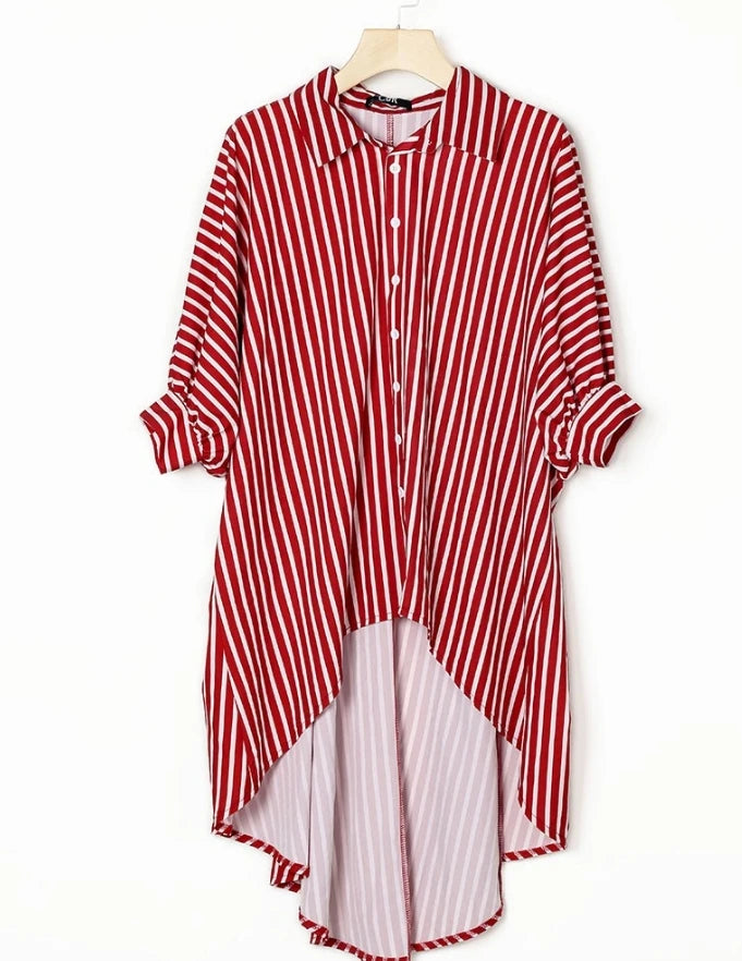 Valencia - Flowing Stripe Blouse